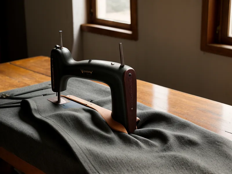 Planchado profesional de un bolsillo de ojal terminado con acabado prolijo en saco sastre