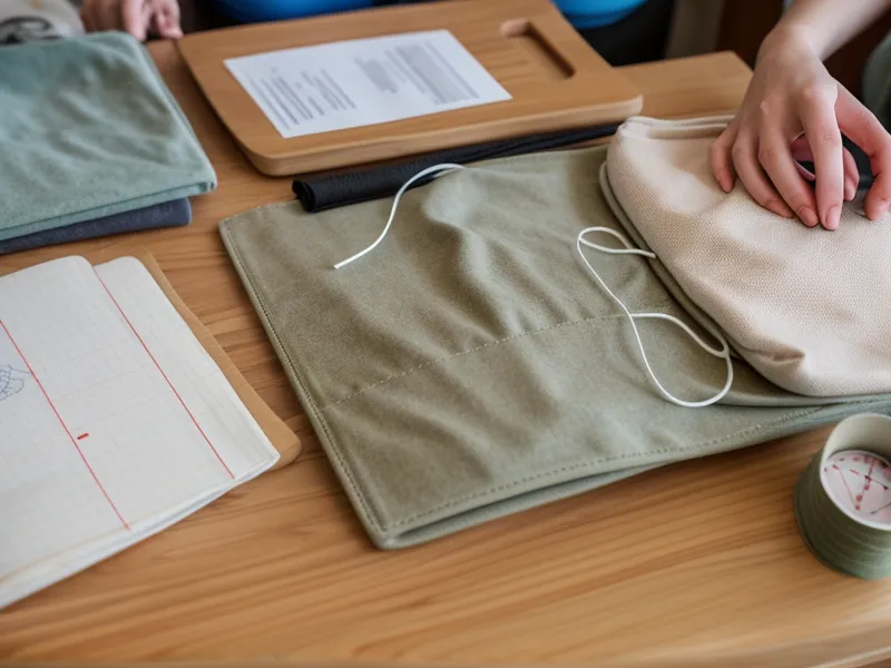 Técnica de tensión negativa para coser elástico de caucho en trajes de baño sin generar ondulaciones