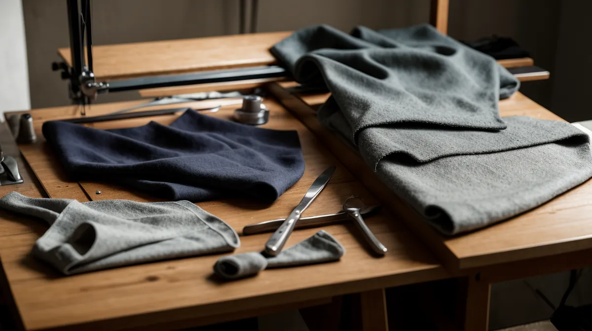 Sastrería artesanal: técnica de costura avanzada para coser el plastrón de un saco con estructura
